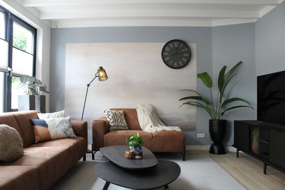 Indrukwekkend landschap fotobehang woonkamer ontwerp. Indrukwekkend landschap fotobehang woonkamer ontwerp.